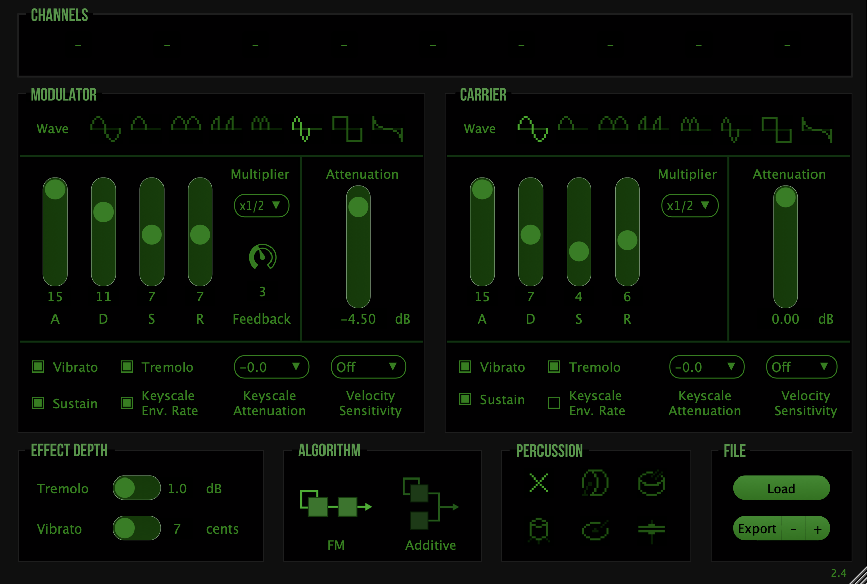 discoDSP - OPL - YAMAHA BASED OPL FM SYNTH - AAX / VST / VST3 / AU / IOS