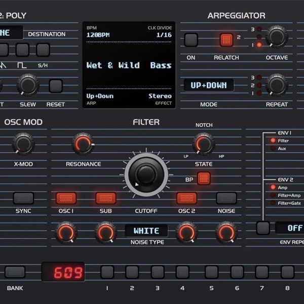 Oberheim TEO-5 Factory Programs Categorized