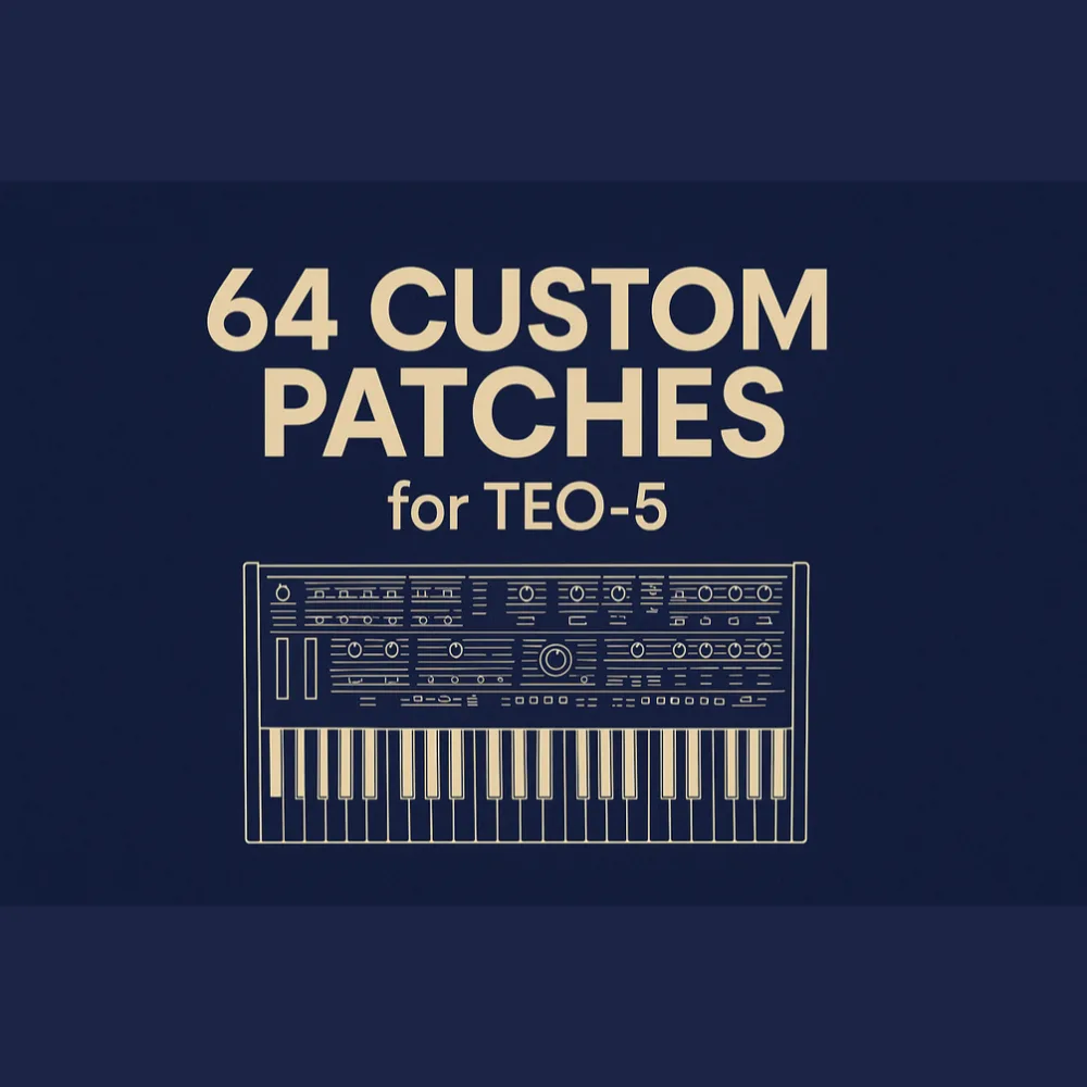 Patchbay Diaries Oberheim TEO-5 64 Custom Patches
